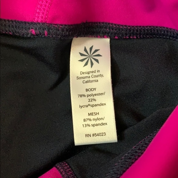 athleta • sonar colorblock mesh leggings - Picture 9 of 14
